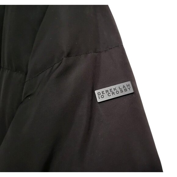 Derek Lam 10 Crosby Black Down Puffer Coat - Picture 10 of 17